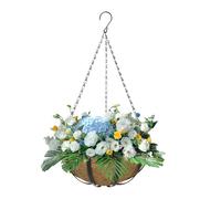 Cesto per piante da parete - Cestino per pareti - Fioriera da giardino - Terrazzo - Cestino da giardino - Lucony Liner - Cestino di sicurezza interno - cestino fermato con supporto - Sket Portavaso