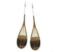 Cesto per piante per orchidee con gancio per appendere e design a trama aperta per facilitare l'evaporazione e la trasmissione della luce