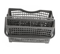 Cesto per posate universale durevole 2 in 1 per lavastoviglie grigio facile da m