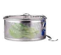 Cesto per salamoia - Gabbia per infusore in rete, porta condimento in acciaio inossidabile | Cesto per immersione di spezie durevole, riutilizzabile colino a rete di salamoia riu
