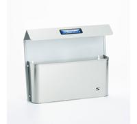 Cesto porta pubblicità Silmec Acciaio Inox BIMETAL resistente made in Italy