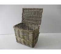 CESTO PORTABIANCHERIA BAULE VIMINI GIUNCO CM62X50X56 H PELLET PORTA LEGNA