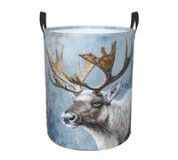 Cesto Portabiancheria Caribou Massive Antlers Per 34X42CM