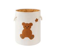 Cesto Portabiancheria Contenitore Giochi Bambini, Scatola dei Giocattoli Nursery, Cesta Portabiancheria per Bebè, Cesti porta Giocattoli Cestas per la Cameretta dei Bambini, Cesto Panni Sporchi (Orso)