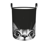 Cesto Portabiancheria Cute Cats Head Per 34X42CM