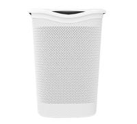 Cesto Portabiancheria da Bagno intreccio Bianco belli e forti 55 Litri