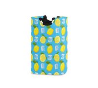 Cesto portabiancheria estivo con blocco di ghiaccio al limone e cesto portabiancheria impermeabile con manici robusti cubbies Soluzioni decorative per la cucina della casa bambini articulos para el