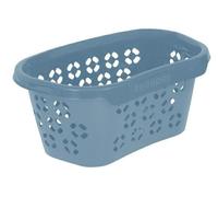 Cesto portabiancheria Keeper Anton 30,5 l Blu nordico con supporto per fianchi 1
