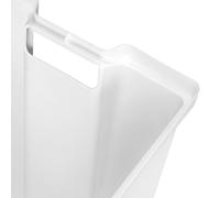 Emuca Cesto per modulo 450 mm - Portabiancheria integrato, plastica bianca