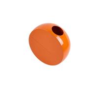 Cesto Portabiancheria Made in Italy di Design Elegante e Moderno da 60 Litri - Cesta Porta Biancheria Sporca per Bagno e Lavanderia - Cesto Panni Sporchi - Arancione