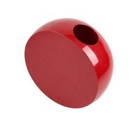 Cesto Portabiancheria Made in Italy di Design Elegante e Moderno da 60 Litri - Cesta Porta Biancheria Sporca per Bagno e Lavanderia - Cesto Panni Sporchi - Rosso
