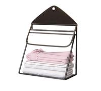 Cesto portabiancheria per bagno - Vassoio per biancheria pulito | Custodia trasparente in PVC impermeabile con tasca tattile, per uomini e donne, servizi igienici mobili, camera da , dormitorio