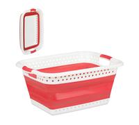 Cesto portabiancheria pieghevole Contenitore per panni sporchi 37 L 1,3 kg