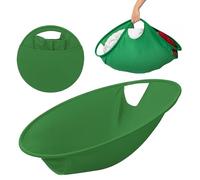 Cesto portabiancheria pieghevole | Design compatto, resistente, bordo morbido e impugnatura ergonomica | Per spostare la biancheria e la lavanderia | Cesto pieghevole per bucato, cesto per vestiti