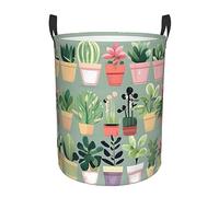 Cesto portabiancheria pieghevole, impermeabile, perfetto per vestiti, giocattoli, libri, bonsai