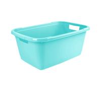 Cesto portabiancheria portabiancheria in plastica cesto keeeper 55 cm 32 L bl...