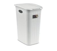CESTO PORTABIANCHERIA STEFANPLAST ELEGANCE 36LT - cm 39x28,5x54,5h