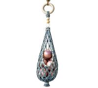 Cesto Portafrutta da Parete Cesto boho decorativo in corda di cotone | Cesti da Parete a con Accesso Laterale Cucina Cipolle, patate, banane, aglio, snack, casa, fattoria, camera da le
