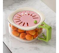 Cesto portafrutta multiuso, portatile, pieghevole, per uso domestico, per