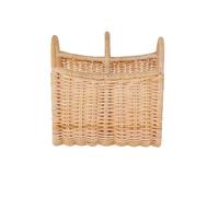 Cesto portalegna in rattan