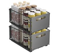 Cesto portaoggetti con cassetto con chiusura ammortizzata, durevole, design salvaspazio per cucina e bagno, facile da installare per una vita senza ingombri