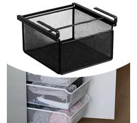 Cesto Portaoggetti Da Appendere Sotto Il Ripiano, Facile Da Installare, Stabile,