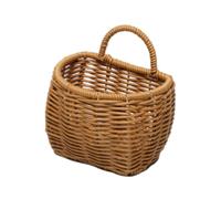 Cesto portaoggetti da cucina, fiori e piante, cestino da parete, organizer da