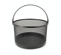 Cesto portaoggetti da cucina in ferro battuto portatile Cesto portaoggetti per f