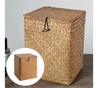 Cesto Portaoggetti Grande Canestro Da Esterno Cestini Cestino Lidded