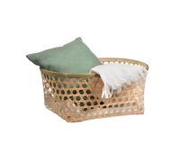 Zeller, Cesto bambù, naturale, Bambù, naturale, 42.5 x 35 x 18 cm