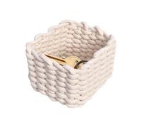 Cesto portaoggetti in cotone intrecciato - Cesto di cotone corda intrecciata | piccolo cestino portaoggetti cestino da bagno | Storage Korb intrecciato | Cesto portaoggetti intrecciato