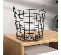 Cesto Portaoggetti in Ferro per Bambini, Organizer per Giocattoli, Contenitori