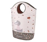 Cesto portaoggetti per cameretta dei bambini, motivo: asino Emmi Girl Flora, rosa