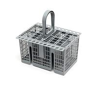 Cesto portaposate compatibile con Whirlpool, Bauknecht, Ikea, Hotpoint, Indesit, 488000386607, C00257140, C00386607 - Cestino inferiore in lavastoviglie