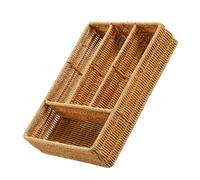 Cesto portaposate in tessuto, compatto da cucina, per chiavi, telecomandi e utensili, design salvaspazio per tavolo, pratico accessorio essenziale per la casa