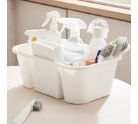 Cesto portautensili con scomparti, portatile, per uso domestico, resistente alle