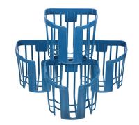 Cesto portavasi verticale da appendere alla parete, 4 pezzi, per piccoli spazi,