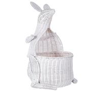 Cesto rattan bianco KAPITI