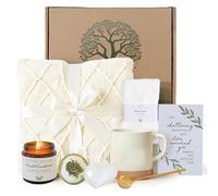 Cesto regalo di condoglianze per le donne - Get Well Soon, regali di comfort per amici in lutto, cesto regalo di incoraggiamento, regali di condoglianze per amici malati e la persona cara, pacchetto