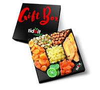 Cesto regalo Fruit & Nut, 1 pezzo - Cesti regalo per adulti (donne o uomini), compleanno, multicolore, festa del lavoro, Natale e vacanze, 7 pezzi assortiti