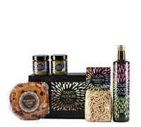 Cesto Regalo Gastronomico Natale 2022 con Prodotti tipici Liguri della nostra azienda agricola - Cesto Regalo Cuvea