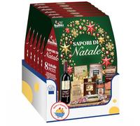 Cesto Regalo Sapori di Natale - Confezione Natalizia 8 Pezzi con Specialità Italiane - Pezzi (6)