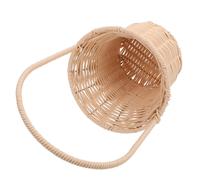 Cesto Rustico Per Matrimonio Cestino Del Fiore Imitazione Rattan