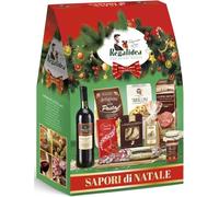 Cesto Strenna Regalo natalizio" sapori di natale" con prodotti alimentari Scatola natalizia Aziendale