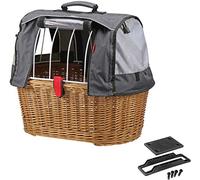 CESTO TRASERO PARA PERRO R&K MARRON KLICKFIX GTA