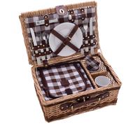 Cesto Valigetta da Pic Nic per 2 Persone 11 Pezzi con Borsa Termica