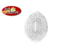 CESTO VIMINI OVALE 48x38x12cm BIANCO