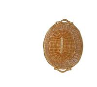 CESTO VIMINI OVALE 57x44x13cm CHIARO