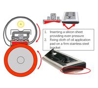 CET Oil Application Pad Kyocera ECOSYS P2235dw, ECOSYS P2335