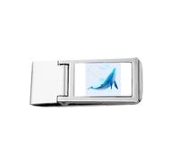 Cetacean Ocean Leisurely Fish Slim Money Clip Acciaio Holder Pocket Wallet